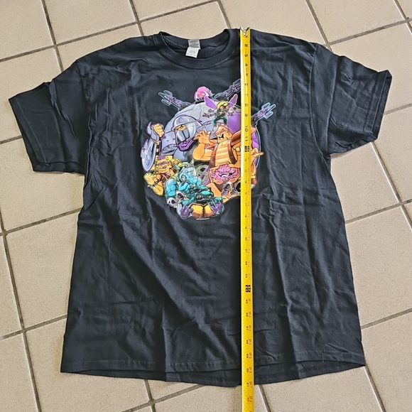 NEW Adult XL NECA TMNT ‘Villains’ T-Shirt Stern Pinball Crate Ninja Turtles - Picture 3 of 6